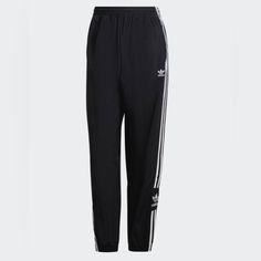 Regular Fit Drawcord On Elastic Waist 100% Recycled Nylon Plain Weave Side Zip Pockets Elastic Cuffs Primegreen Imported Product Color: Black Product Code: H20547 Adidas Pants Women, Active Tights, Adidas Sweats, Pink Sweats, Womens Black Flats, Blue Joggers, Sweat Joggers, Tracksuit Pants, Adidas Track Pants