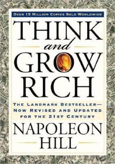 the book think and grow rich by napoleon hill is on display at the national library