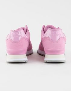 NEW BALANCE 574 Womens Shoes - PINK | Tillys Qc Shoes, Cute Shoes Women, New Balance 574 Shoes, New Balance 574 Womens, New Balance Shoe, Bike Rollers, Pink Tennis Shoes, Chino Pants Women, Trail Design