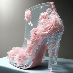 Magic Shoes, Glass Shoes, Shoes Hack, Fantasy Gowns