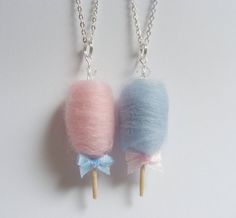 Cincin Diy, Food Necklace, 일본 패션, Candy Floss