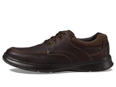 Take your casual look to the next level with the Clarks® Cotrell Edge lace-up oxford! Made of leather with stitch details and textile lining..Pull on lace-up construction with a round-toe silhouette..Cushioned Ortholite® footbed..Synthetic outsole..Imported..Product measurements were taken using size 7, width D - Medium. Please note that measurements may vary by size..Measurements: Weight: 8.2 oz Casual Lace-up Oxford Shoes, Casual Oxford Wingtip Lace-up Shoes, Casual Oxford-style Lace-up Wingtip Shoes, Casual Wingtip Oxford Lace-up Shoes, Casual Moc Toe Oxfords With Rubber Sole, Casual Moc Toe Oxfords For Work, Casual Moc Toe Oxfords For Business Casual, Casual Oxfords With Cushioned Footbed And Moc Toe, Casual Moc Toe Oxfords With Cushioned Footbed