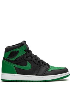 Supplied by a premier sneaker marketplace dealing with unworn, already sold out, in demand rarities. Each product is rigorously inspected by experienced experts guaranteeing authenticity. The Air Jordan 1 Low “Pine Green” is built on function and fashion. The versatile hi-top Jordan 1 shoe can be worn just about anywhere. Details include a logo embossed tongue, wide flat laces, and a well-cushioned Air-equipped sole unit. Green And Black Nike Shoes, Black And Green Jordans, Jordan 1 Green And Black, Black And Green Shoes, Green Air Jordan 1 Outfit, Pine Green Jordan 1 Outfit, Jordan Verde, Air Jordan 1 Green, Air Jordan Green