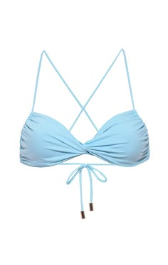 Our Icey solid blue Bandeau Twist Bikini Top is fit for any ocean mermaid or pool party guest. Who says form and function can’t be fashionable? Pair it with our Icey blue High-Leg Thong Bikini Bottoms or any other Icey solid blue or Arctic blue optical print for a fashion forward look. To care for Kamari Swim we recommend Hand Wash or Delicate mode. Cute Bikinis For Teens Summer, Bathing Suits For Teens, Swimsuit Inspo, Summer Bathing Suits, Arctic Blue, Cute Bathing Suits, Summer Bikinis, Blue Swimsuit, Cute Bikinis