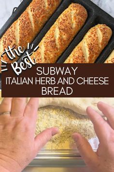 the best subway for italian herb and cheese bread is made with just four ingredients