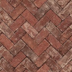 sample herringbone brick red wallpaper from the just kitchens collection by galerie wallcoverings 1 Brick Herringbone Floor, Brick Herringbone, Kitchen Entertaining, Quirky Patterns, Herringbone Brick, Contemporary Prints, Discount Wallpaper, Brick Wallpaper Roll, Kitchen And Dining Area