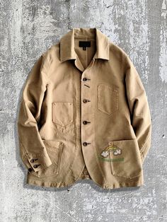 Men's Overalls Work  Blazer Vintage Casual Jacket Pockets Coat Top Khaki note: Size Shoulder Bust Length Sleeve S cm 45.0  102.0  71.0  61.0  inch 17.7  40.2  28.0  24.0  M cm 46.0  106.0  72.5  62.0  inch 18.1  41.7  28.5  24.4  L cm 47.0  110.0  74.0  63.0  inch 18.5  43.3  29.1  24.8  XL cm 48.0  114.0  75.0  64.0  inch 18.9  44.9  29.5  25.2  2XL cm 49.0  118.0  76.0  65.0  inch 19.3  46.5  29.9  25.6  3XL cm 50.0  122.0  77.0  65.5  inch 19.7  48.0  30.3  25.8  4XL cm 51.0  126.0  78.0  66.0  inch 20.1 49.6  30.7  26.0  1.Please allow 0-1cm errors due to manual measurement. 2.Item color displayed in photos may be showing slightly different on your computer monitor since monitors are not calibrated same. 3.If you have any questions about the product, please contact us, we will patientl Solid Sport Coat With Stand Collar And Pockets, Double-breasted Utility Jacket With Pockets For Work, Khaki Cotton Blazer With Long Sleeves, Khaki Long Sleeve Cotton Blazer, Khaki Cotton Long Sleeve Blazer, Fall Cotton Khaki Blazer, Khaki Cotton Blazer With Patch Pockets, Khaki Blazer With Patch Pockets, Khaki Long Sleeve Blazer With Patch Pockets