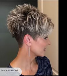 Spiked Haircuts For Women, Spiked Hair For Women, Spiky Pixie Haircut Spikes 2024, Stacked Pixie Haircut, Spiky Pixie Haircut, Funky Pixie Cut, Women Grey Hair