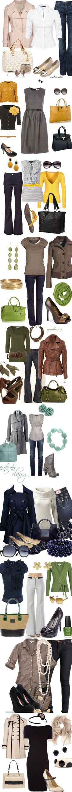 Top Classy & Chic Fall and Winter Fashion Trends of 2012 Looks Pinterest, Olivia Palermo, Gigi Hadid, Outfit Casual, Fall Looks, White Blouse, Work Fashion