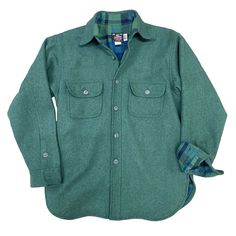 Our Flannel Lined Wool Long Tailed Shirt is fully lined with a soft comfortable flannel that’s sure to keep you warm. Features include two large chest pockets, six button front closure and button sleeves. Button Sleeves, Chest Pocket, Button Downs, Button Down Shirt, Wool