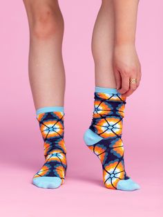 Who doesn't love a pair of cute patterned socks? We definitely do! We're super excited to announce the arrival of these adorable socks to our collection. They make a sweet little gift or simply a treat for yourself. Trust me, you won't want to miss out on these charming designs to add some fun to your sock drawer! Click here for socks 4-pack! SOCK DETAILS: Custom knit pattern Textile designed in-house Imported 27% Cotton, 65% Nylon, 7% Polyester, 1% Lycra Not eligible for returns or exchanges SI Sock Drawer, Patterned Socks, Morning Glory, Super Excited, Textile Patterns, Knit Patterns, Trust Me, To Miss, Love A