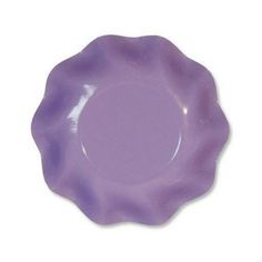 a purple plate on a white background