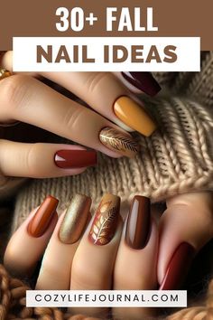 Every #Fall brings its share of must-have #NailDesigns that take over salons, DIY manicures, and social media. But which popular #Fallnaildesigns will stand out this year? To stay on trend, we turned to experts at Olive & June and Sally Hansen for their top picks. They’ve seen it all, from cozy autumn shades to chic designs that are a seasonal favorite every year. #nails #fallnails #winternails #manicure #minimalist Trendy Biab Nails, Fall Fall Nails, Autumn Color Nails Fall, Dip Nail Ideas For Fall, Fall Color Nails 2024, Fall Nails 2024 Design, Fun Fall Nail Art, Thanks Giving Nails Ideas, Fall Sns Nails Designs