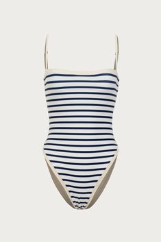 Cute Bathing Suits Vintage, Beach Mini Dress, Swimsuit Sale, Striped Swimsuit, Cute Bathing Suits, Contrasting Trim, One Piece Bathing Suit, Cute Swimsuits, Mini Wrap Dress