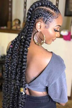 100 Percent Human Braiding Hair For Boho Braids Curly Human Hair Braiding Hair Full Bulk Human Hair For Braiding Wet Wavy 100g 2 Bundles No Weft Micro Braiding Hair Human Hair Extensions YNiSew Bohemian Feed In Braids, Curled Hair With Braid, Feed In Braids, Gorgeous Braids, Bohemian Braids, Feed In Braids Hairstyles, Braided Cornrow Hairstyles, Braided Ponytail Hairstyles