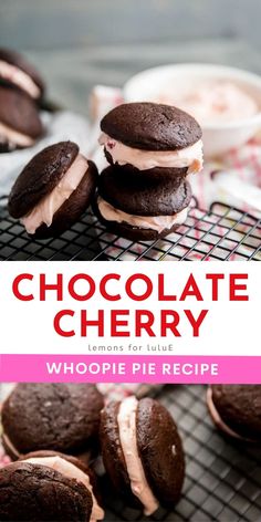 whoopie pie, valentine's day dessert Whoopie Pie Recipes, Maine Whoopie Pie Recipe, Chocolate Whoopie Pie Recipe, Maine Desserts, Mini Whoopie Pies