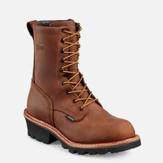 Men's 9-inch Waterproof Soft Toe Boot Irish Setter Boots, Red Wing Heritage Boots, Heel Repair, Heavy Duty Boots, Logger Boots, Red Wing Boots, Wing Shoes, Red Wing Shoes, Work Boot