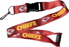 two lanyards with the word chiefs on them