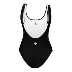 This lovable cuties one-piece swimsuit for all figures will bring out your best features. Enjoy the smooth fabric and the flattering design, and show it off by the sea or pool!• 82% Polyester, 18% Spandex• Fabric weight: 6.78 oz/yd² (230 g/m²), weight may vary by 5%• Chlorine-resistant fabric• Cheeky fit with a scoop neckline and a low scoop back• Zig-zag stitching• Double-layer front • Four-way stretch material stretches and recovers on the cross and lengthwise grainsThis product is made especially for you as soon as you place an order, which is why it takes us a bit longer to deliver it to you. Making products on demand instead of in bulk helps reduce overproduction, so thank you for making thoughtful purchasing decisions!• Traceability:- Knitting—China- Dyeing—China- Manufacturing—Latvi Fitted Black Swimwear For Beachwear, Fitted Black Beachwear Swimwear, Black Tankini With Built-in Cups For Swimming, Black Beachwear Swimwear For Swimming, Black Beachwear Swimwear, Black Lined Swimwear For Pool, Black Sleeveless Swimwear For Poolside, Black Lined Swimwear For Poolside, Black Beachwear Bodysuit For Pool