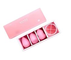 3 Pcs Makeup Sponge Set Blender Beauty Foundation Blending Sponge, Flawless for Liquid, Cream, and Powder, Pink Makeup Sponges With Make Up Blender Holder Complete Makeup Sponge Set: Includes 3 premium foundation blenders and a convenient holder for effortless application. Flawless Finish: Achieve seamless, professional coverage with these versatile blending puffs. Durable & Hygienic: Made from high-quality materials, our makeup sponges are easy to clean and maintain. Makeup Sponge Holder: Styli Make Up Blender, Sponge Organizer, Milani Makeup, Makeup Blender Sponge, Complete Makeup, Foundation Sponge, Makeup Blending, Makeup Sponges, Soft Beauty