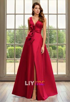 V-Neck Sleeveless Floral Embellsihed A-Line Satin Mother of Bride Dres – Liymc Backless Cocktail Dress, Cocktail Dress Style, Homecoming Formal Dresses, Mother Of Bride Dress, V Neck Cocktail Dress, Long Cocktail Dress, Satin Cocktail Dress, Cocktail Dress Wedding, Mother Wedding Dress