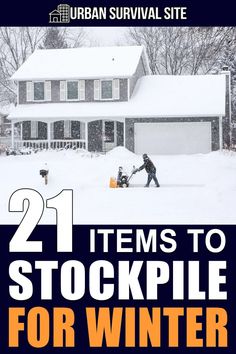 Anyone who has lived through a blizzard understands you need more than milk and bread in your winter stockpile. Survival Bunker, Winter Preparedness, Prepper Ideas, Storm Prep, Emergency Preparedness Food Storage, Survival Skills Emergency Preparedness, Stock Pile, Happy Homemaking, Preserving Foods