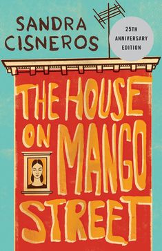 the house on mango street by sandra cisneros is shown in this book cover