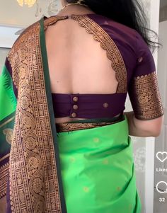 Pattu Blouse Patterns, Simple Saree Blouse Designs, Latest Blouse Neck Designs, Brocade Blouse Designs, Lace Blouse Design, Latest Bridal Blouse Designs, Cotton Blouse Design, Best Blouse Designs