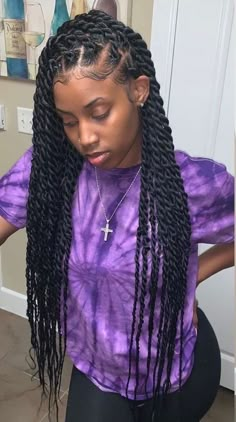 Havana Twist Braids, Straight Human Hair Bundles, Braided Hairstyles For Black Women Cornrows, Havana Twist, Jumbo Box Braids