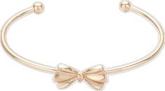 Formal Rose Gold Jewelry With Bow, Adjustable Bow Bracelet As Gift, Rose Gold Jewelry With Bow For Gifts, Adjustable Bow Bracelet For Gift, Elegant Adjustable Bracelets With Bow Detail, Formal Rose Gold Bow Jewelry, Adjustable Bow Bracelet Gift, Trendy Gold Jewelry With Bow, Elegant Adjustable Bracelet With Bow