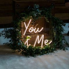 You and Me Neon Sign - AOOS Signs You And Me Sign, Deco Champetre, Lace Cape, Centre Table, Bethnal Green, Wedding Neon Sign, Grace Love, Event Exhibition, Grace Loves Lace