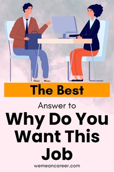 The Best Answer to "Why Do You Want This Job" Job Interview Tips, Best Answer, Interview Tips, How To Gain Confidence, Interview Questions, Effective Communication, Job Interview, Job Search, Question And Answer