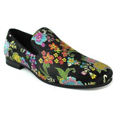 New Men's Multi Color Floral Slip on Loafers Modern Dress Shoes Azar Man SIZE RUN: True To Size Take your work look to another level with these classy Azar Man shoes. If you prefer a classy and still refined look, then this stylish oxford is for you! These dress lace-ups will add a touch of fashion to your classic look. Go for this easy-wear dress lace-up for your work wardrobe. - slip On - Formal -Denim Firendly Thank you Best Man Duties, Wedding Shoes Men, Easy Wear Dresses, Floral Stitching, Loafers Dress, Mens Loafers Shoes, Patent Leather Dress, Men's Dress Shoes, Animal Shoes