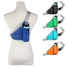 the waist belt has five different colors and is attached to a mannequin torso