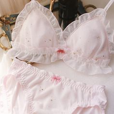 Color: Pink, Cup Size: 75AB Lace Bra Set, Women Bra, Bra And Panty Sets, Bra Styles, Bra Set, Bra Women, Lace Bra, Lingerie Set, Women Lingerie