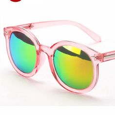 Vintage Oversized Round Sunglasses Cat Eye Retro Casual Clear Sunglasses For Spring, Multicolor Casual Sunglasses For Summer, Casual Multicolor Sunglasses For Summer, Multicolor Casual Sunglasses For Spring, Casual Multicolor Sunglasses For Spring, Spring Clear Plastic Sunglasses, Summer Multicolor Tinted Sunglasses, Spring Multicolor Sunglasses With Mirrored Lenses, Multicolor Mirrored Sunglasses For Spring