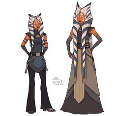 jedi knight ahsoka tano!! this once again follows the idea that she rejoined the order and this is what i think her outfit would look like as a jedi knight after the siege of mandalore ( i did try to keep her iconic red but i think as she matures blue is more her colour also this ties will into her transition to my master design for her !! ) #ahsoka #ahsokatano #ahsokatanofanart #ahsokafanart #fanart #starwars #starwarsfan #starwarsfanart her expression is so hard to draw so im so unsur... Ahsoka Tano Outfit, Channel Boots, Siege Of Mandalore, Star Wars Episode 2, Jedi Outfit, Master Design, Star Wars The Clone Wars, Thats All, I Like Her