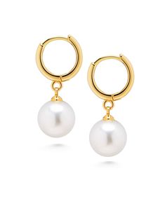 Earrings in Stainless Steel with Gold Plating Cultured Freshwater Pearls Hoop Size: 11.8mm Pearl Size: 9.5mm Product code: MEAR_040 Designer's Notes Step up your earring game with our Pearl Drop Earrings. These exquisite earrings feature radiant pearls that hang gracefully, adding a touch of sophistication to any outfit. Elevate your style effortlessly with these stunning pearl drop earrings. Please note that all our pieces are crafted by hand and one-of-a-kind, and may therefore vary slightly i Freshwater Cultured Pearls, Pearl Size, Pearl Drop Earrings, Pearl Drop, Gold Plating, Step Up, Freshwater Pearls, Jewelry Box, Gold Plate