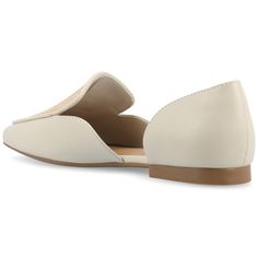 The Kennza loafer flat from Journee Collection features a modest 1/2-inch block heel, providing subtle elevation and comfort. The slip-on design and square toe style add convenience and a contemporary flair. Man-made upper material and 4 mm Tru Comfort Foam™ footbed prioritize both durability and comfort for a stylish and easy-to-wear option. Slip On Flats, Closed Toe Shoes, Square Toe Heels, Journee Collection, Leather Slip Ons, Slip On Shoes, Loafer Flats, Block Heels, Fitness Fashion