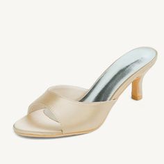 Category:Wedding Shoes,Sandals; Upper Materials:Satin; Lining Materials:Leatherette; Heel Type:Kitten Heel; Actual Heel Height:2.36; Gender:Women's; Toe Shape:Open Toe; Style:Minimalism; Heel Height(inch):2-3; Outsole Materials:Rubber; Closure Type:Loafer; Shipping Weight:0.55; Listing Date:09/08/2020; Production mode:Self-produce; Foot Length:; Size chart date source:Provided by Supplier. Kitten Heel Wedding Shoes, Wedding Shoes Sandals, Kitten Heel Shoes, Bridesmaid Shoes, Wedding Sandals, Womens Wedding Shoes, Heel Type, Kitten Heel, Wedding Shoes