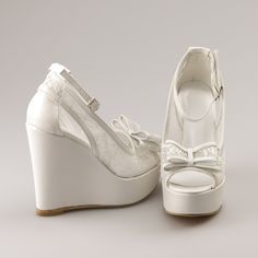 Now it has 6 cm heel length option , too 6 cm,10 cm , 11 cm , 12 cm ,13 cm or 14cm heel length options Ankle Strap Wedge Wedding Shoes White or ivory color options These shoes will look great on you along with your wedding dress at your wedding. Everyone's eyes will be on you. Wedding Shoes White, Ivory Bride, White Bridal Shoes, Wedge Wedding Shoes, Bridal Shoe, Ivory Wedding Shoes, White Wedding Shoes, Shoes Photo, Ankle Strap Wedges