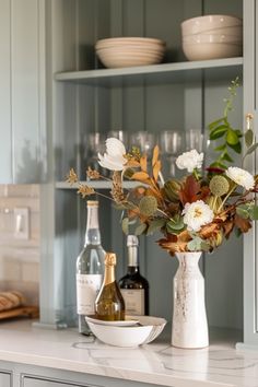 Explore stylish home ideas for creating a charming kitchen beverage station. This pin showcases fun setups, from coffee stations to cocktail corners, utilizing 1 vibrant image.