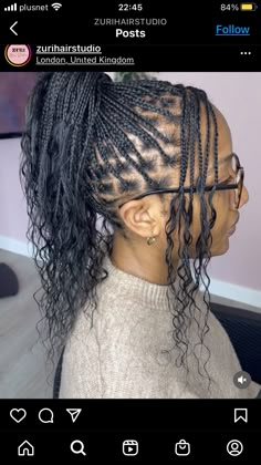 Medium Micro Braids With Curly Ends, Shoulder Length Micro Braids, Human Hair Box Braids Black Women, Micro Goddess Braids, Micro Boho Braids, Cruise Hairstyles, Braids 2024, Zoe Kravitz Braids, Knotless Styles