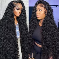 PRICES MAY VARY. Cap size: 22.5 inches Deep Wave Lace Front Wigs, Ponytail Bun, Hair For Women, Lace Front Wigs Human Hair, Curly Lace Front Wigs, Curly Human Hair Wig, Deep Curly, Wigs Human Hair, High Ponytails