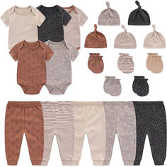 Unisex Baby Boy Girl Bodysuits Sets 20 pack Cotton Casual New born Clothes Comfort Infant Outfit Baby Essentials New Born Clothes, Mama Cloth, Outdoor Baby, Fashionable Baby Clothes, Newborn Outfit, Short Sleeve Bodysuit, Baby Essentials, Newborn Outfits, Unisex Baby