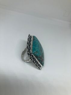 Large genuine blue Turquoise Vintage ring Low content silver not sterling. Size 10 Can be re sized at my jeweler. $10-$20 All rings are shipped free in the US in a nice gift box. Check out our over a THOUSAND great reviews Engraving is $4 per letter and is not always perfect depending on the piece. It can take a few days if the jeweler is busy. This is payable to Paypal Judithsltd@gmail.com Rectangular Turquoise Jewelry For Collectors, Silver Rectangular Turquoise Gemstone Ring, Rectangular Turquoise Ring Gift, Turquoise Jewelry With Stone Setting For Anniversary, Collectible Rectangular Turquoise Jewelry, Anniversary Turquoise Jewelry With Stone Setting, Anniversary Turquoise Stone-set Jewelry, Nickel-free Turquoise Jewelry For Anniversary, Turquoise Jewelry With Large Stone As Gift