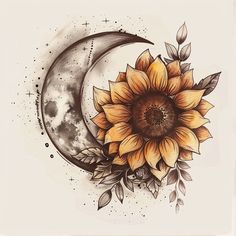 Sun And Moon Tattoo Vector Pack Sun Moon Tattoo Thigh, Birth Flower Tattoos On Thigh, Mom Arm Tattoos For Women, Boho Celestial Tattoo, Boho Geometric Tattoo, Moon And Pumpkin Tattoo, Tattoos For Woman With Meaning, Sunflowers And Dragonflies Tattoo, Do You Suppose She's A Wildflower Tattoo