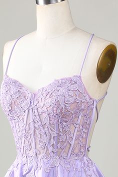 Fitted Cami Wedding Dress, Purple Spaghetti Strap Dress With Corset Back, Fitted Sleeveless Corset Dress With Delicate Straps, Purple Fitted Dresses With Adjustable Straps, Fitted Purple Dress With Adjustable Straps, Purple Dress With Adjustable Spaghetti Straps, Lavender Spaghetti Strap Dress, Red Lace Prom Dress, Purple Corset