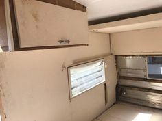 the inside of an rv with no windows