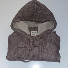 Lucky Brand Hooded Top, Never Worn. Nwot. Super Cute And Comfy. Unisex. Size Medium. Love To Bundle Happy Poshing Brown Hooded Top With Drawstring, Casual Cotton Outerwear With Drawstring Hood, Casual Hooded Outerwear With Drawstring, Casual Brown Hooded Jacket With Double-lined Hood, Casual Cotton Outerwear With Adjustable Hood, Casual Hoodie With Detachable Hood, Cotton Hoodie With Detachable Hood, Cotton Hoodie With Detachable Hood And Long Sleeves, Brown Hooded Jacket With Drawstring For Spring